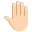 :raised_back_of_hand_light_skin_tone: 🤚🏻