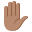 :raised_hand_medium_skin_tone: ✋🏽